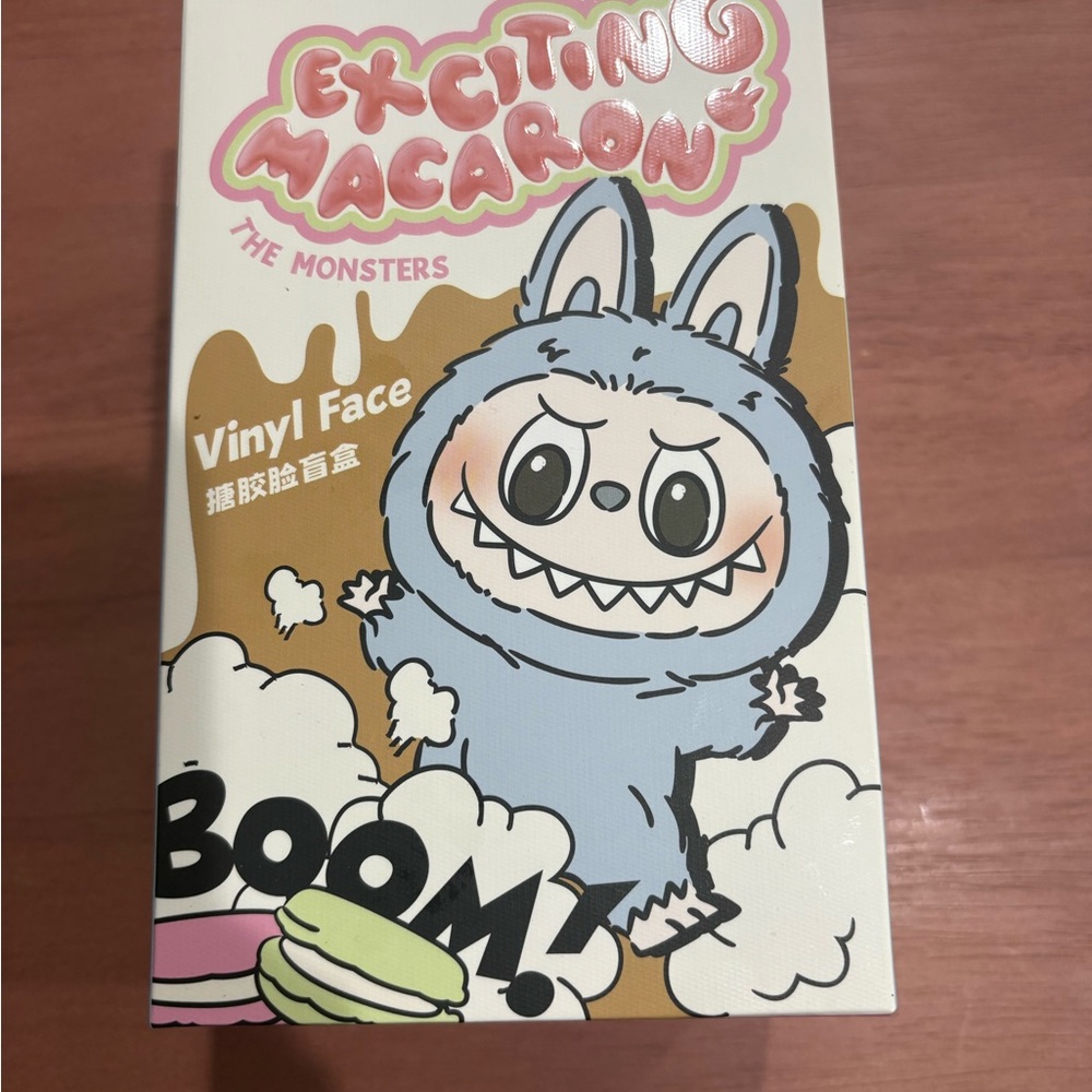 New Authentic Exciting Macaron The Monsters Vinyl Face Doll | Green Grape| NWT